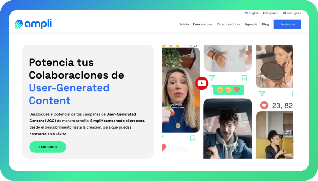 Mejores Agencias UGC en México
