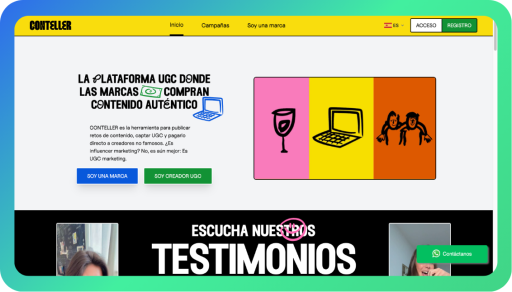 CONTELLER UGC AGENCIA MEXICO